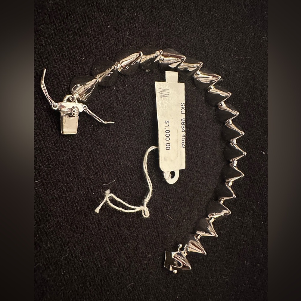 SOLD Eddie Borgo Sterling silver brac